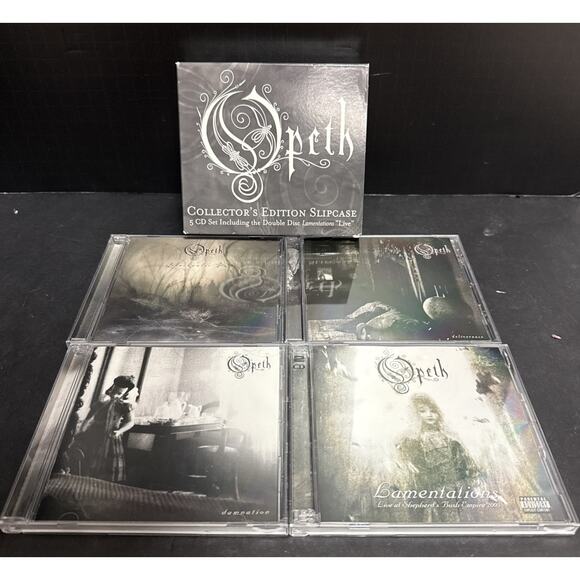 Opeth Collectors Edition 5 Disc Set Backwater Damnation Deliverance Lamentations - Picture 1 of 8